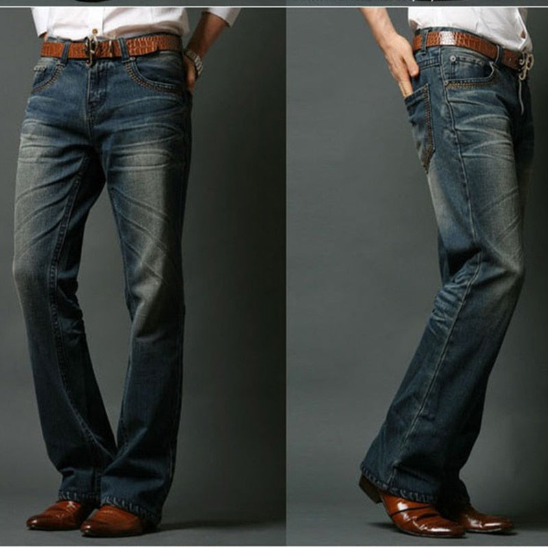 Flared Bootcut Boot Cut Classic Denim Jeans